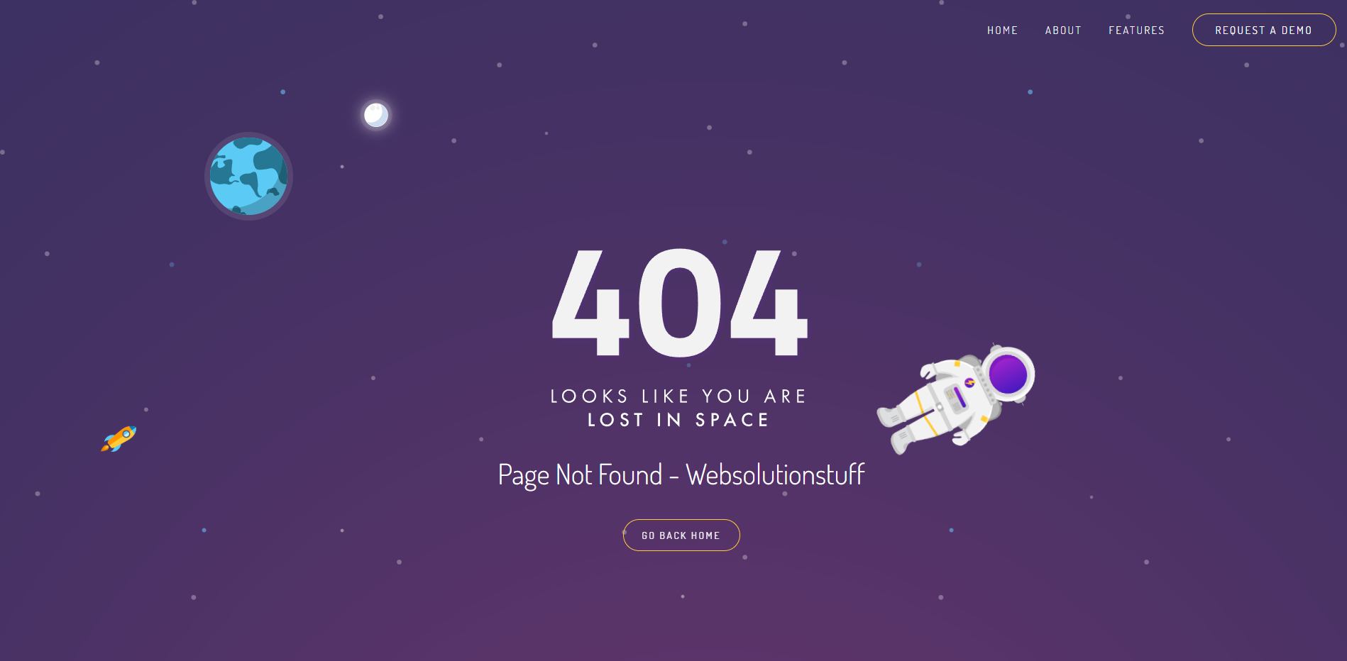 custom 404 error page laravel 9